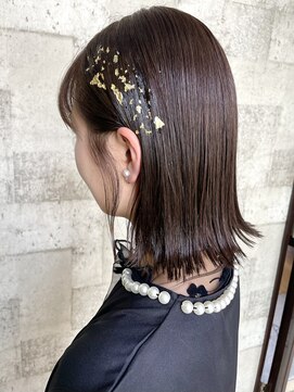 リサ グランシェ(RISA granche) タイトアレンジ ミディアム ヘアセット