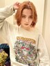 [あなただけのデザイン]カット+ケアブリーチ+カラー　￥24,200→￥19,360
