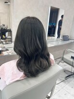 キング(K!ng)&nbsp;縮毛矯正髪質改善ハイライトレイヤーカット楠葉美容室エクステ