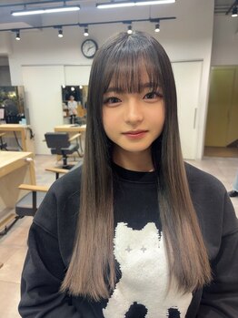 ラック 本厚木店(LUCK)の写真/【人気の髪質改善ストレート、部分的な縮毛矯正も出来ます！】(髪質改善/ストレート/U24)