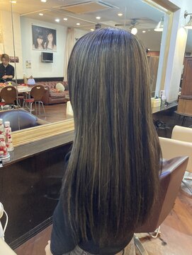 シャンプーボーイアネックス(SHAMPOO BOY Annex) 陰影ナチュラルハイライトカラー