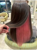 20代30代ダブルカラーブリーチ立体感グラデーション透明感