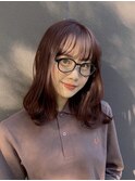 イメチェン美髪小顔似合わせカットサイドバングレイヤーカット