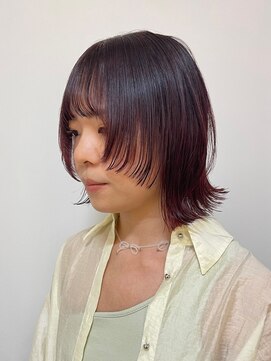 ディー(DEE) layer × wine red