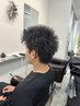 メンズ限定　カット+ケアパーマ13000円