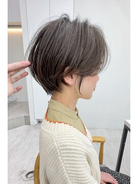 ビューナゴヤ 名駅(VIEW NAGOYA) 丸顔/ミニウルフ/チェリーブラウン/ショートボブ