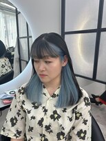 シーバイスリー 綱島(C×3)&nbsp;インナーカラー × ペールブルー