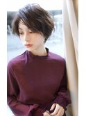 ジェンダーレス/30代40代50代/絶壁解消小顔前下がりショート