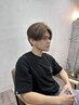 【垂門指名限定】メンズ3Dハイライト＋艶カラー＋カット＋炭酸スパ￥14,000