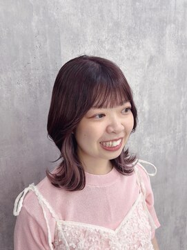 ディーボーイリタ 光の森(D-BOY Lita) パープルカラー/インナーピンクベージュ