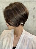 お手入れ簡単/大人くびれショート