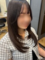 アルター(aL ter) 【顔まわりレイヤー】暗めカラー/グランマッシュ/中島真里奈