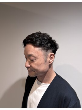 オールデイハローズ(ALL DAY HELLO'S) 大人アップバングショートパーマ