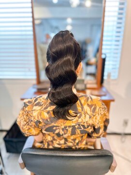 アメリ(AMELIE) ウェーブポニーテール