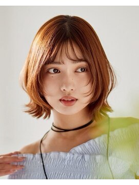 ラフィス ヘアールーチェ 樟葉店(La fith hair luce) 【La fith】くびれボブ×顔回りレイヤー