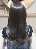 アッシュグレージュ/透明感カラー