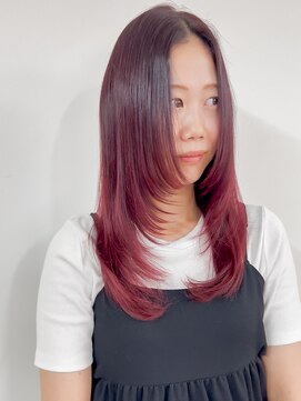 リシャルム 新保店(Re charme) ［Re Charme/近藤恭輔］レイヤーカット×暖色カラー