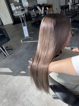 ラフ(LAFF) ミルクティーベージュカラー/ダブルカラー/ブリーチ