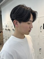 フィフス 栄(fifth)&nbsp;ニュアンスパーマ毛流れセンターパートツーブロック栄