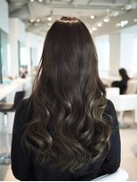 アース 相模大野店(EARTH)&nbsp;オリーブブラウンロング×ゆるふわデジタルパーマ×透明感