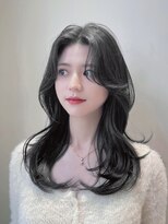 セブンルックス(7LOOKS) 【レイヤー】シルバーグレー×ミディアムレイヤー