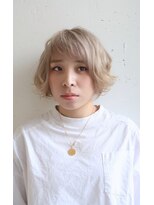 クリーン ヘアデザイン(CLLN hair Design)&nbsp;【CLLN】外国人風 ホワイトブロンドベージュ