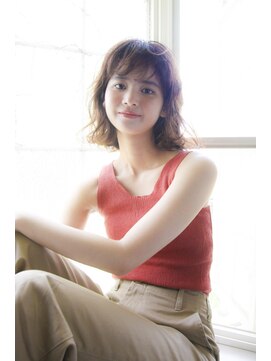 ガーランド (Garland) [Garland/表参道]☆透け感ヴェールウェーブミディ☆