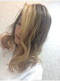 バレイヤージュカラー