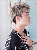 メンズハイトーンショート