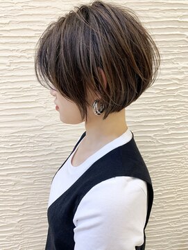 モリオ フロム ロンドン サッポロファクトリー店(morio FROM LONDON) 【morio札幌】2021人気大人かわいい前下がりショートボブ