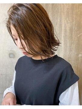 トコラソ 柏店(tocolaso) ニュートラルオリーブボブ
