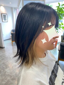 アンジュ(ange) ブルーブラック