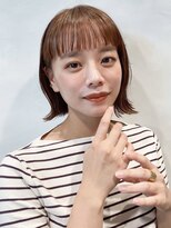 ガーデントウキョウ(GARDEN Tokyo)&nbsp;【GARDEN荒井夏海】ぱつっとボブ×ココアブラウン