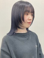 コード 四条河原町駅店(CHORD)&nbsp;京都　河原町　顔まわりレイヤー　ブルーブラックカラー