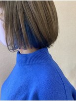 アグランテトラ 野田阪神店(a Gland tetra)&nbsp;30代40代♪大人かわいい小顔ショートボブ☆シースルー前髪