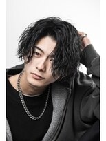 ゴールド 京都(GOALD)&nbsp;センターパートツイストパーマスパイラルパーマメンズパーマ