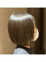 タヤ 東急百貨店吉祥寺店(TAYA)&nbsp;10代学割U24シースルーバングイヤリングカラーストレート