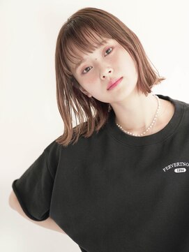 ジュール 大分(Joule) セクションカラー/ペールベージュ/透明感ボブ[大分駅]