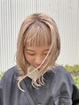 マルケ ドゥ マッシュ(MaruQuee de mashu) ブリーチ回数を少なくしてつくるハイトーンカラーが得意
