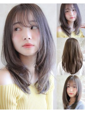 アフロート ルヴア(AFLOAT RUVUA) 30/40／50大歓迎★《レイヤー×ワンカールパーマ》楽々時短ヘア