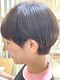 サロン ファンザ(salon funza)の写真/実はバリエーション豊富なショートカット。髪質や骨格に合わせてデザイン☆ミリ単位でこだわり理想の形に。