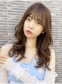 フェイスレイヤーカットグラスブラウン_チェリーブラウン_8721