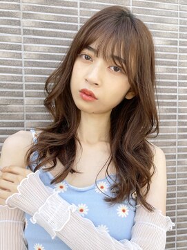 アイティー バイ アルバム 中野店(IT by ALBUM) フェイスレイヤーカットグラスブラウン_チェリーブラウン_8721