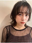 20代30代顔まわりレイヤー顔わまりカット後れ毛ボブレイヤー