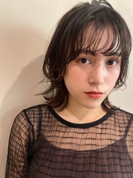 ノラギンザユー(NORA GINZA/U) 20代30代顔まわりレイヤー顔わまりカット後れ毛ボブレイヤー