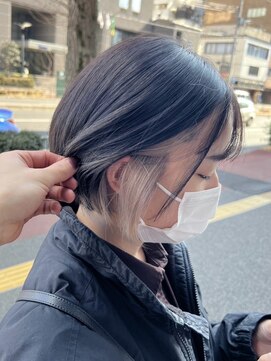 トーン(TONE) ホワイトベージュ/インナーカラー/10代20代30代