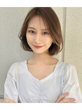 "giinii hair"シュッとまとまるボブで小顔効果◎【横浜駅/ショートカット/ショートボブ/横浜駅】