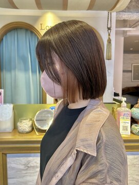 ロンドアベニール 北千住(Lond avenir) インナーベージュボブ☆ボブ/インナーカラー[北千住]