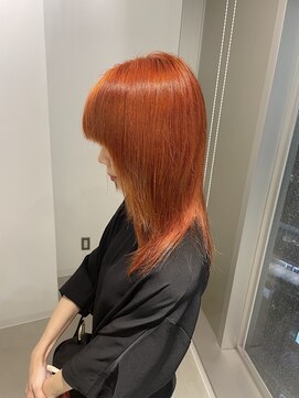 エイト 神戸三宮店(EIGHT) 【可愛さ全開!】オレンジカラー♪