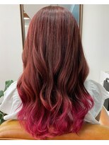 シャルティア(SHALLTIA) グラデーションピンク【山口派手髪】【山口ハイトーン】